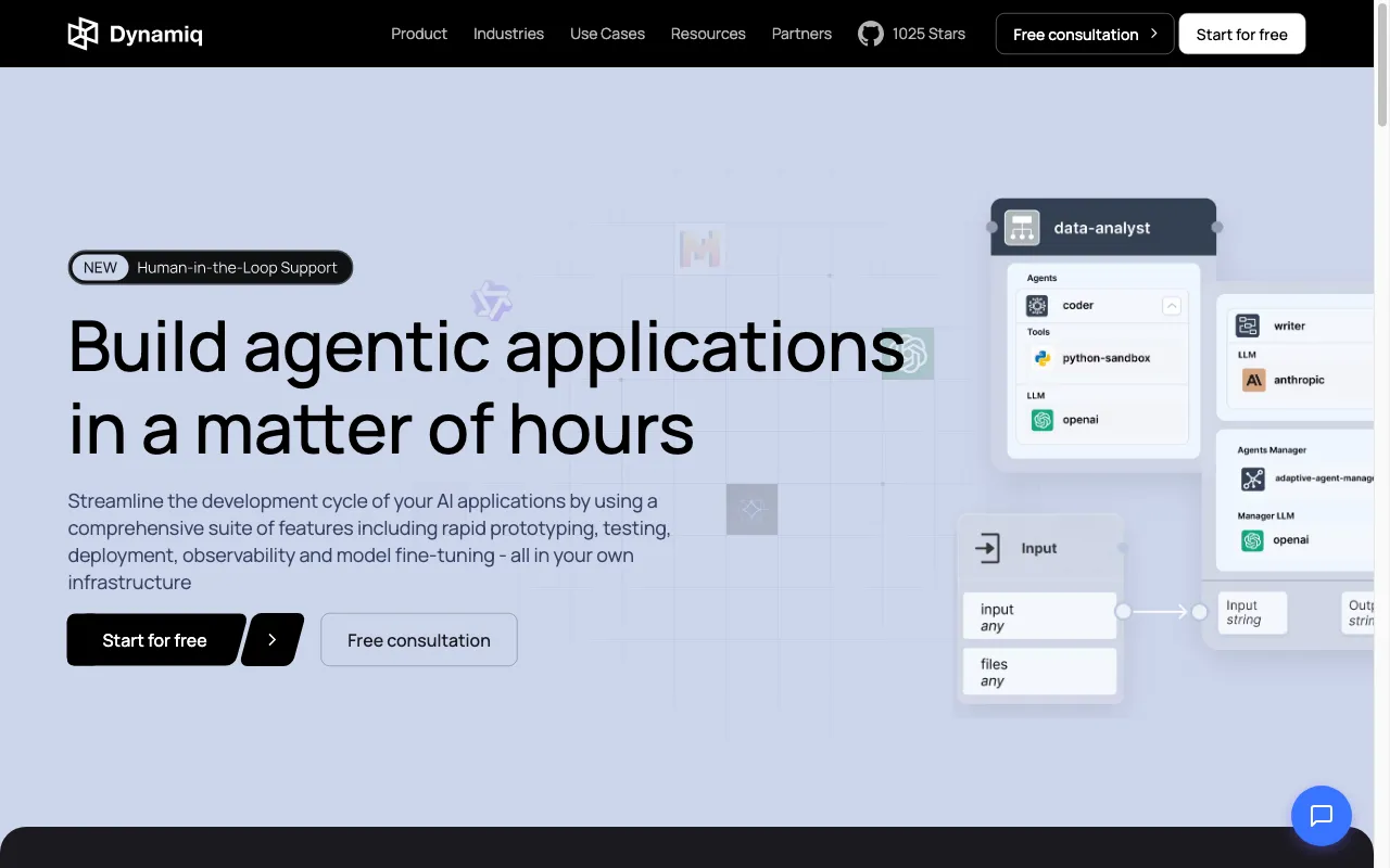 Dynamiq — preview screenshot