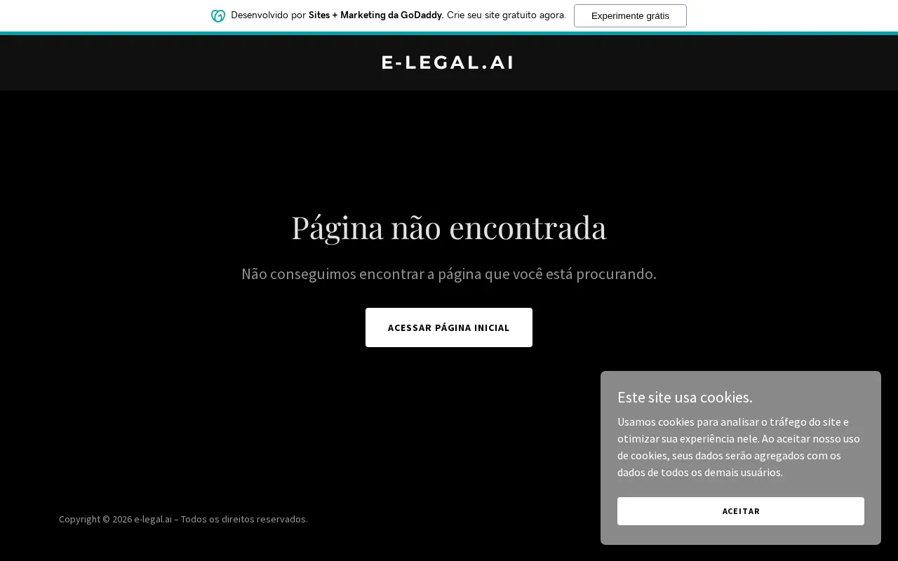 E-Legal AI — pricing page