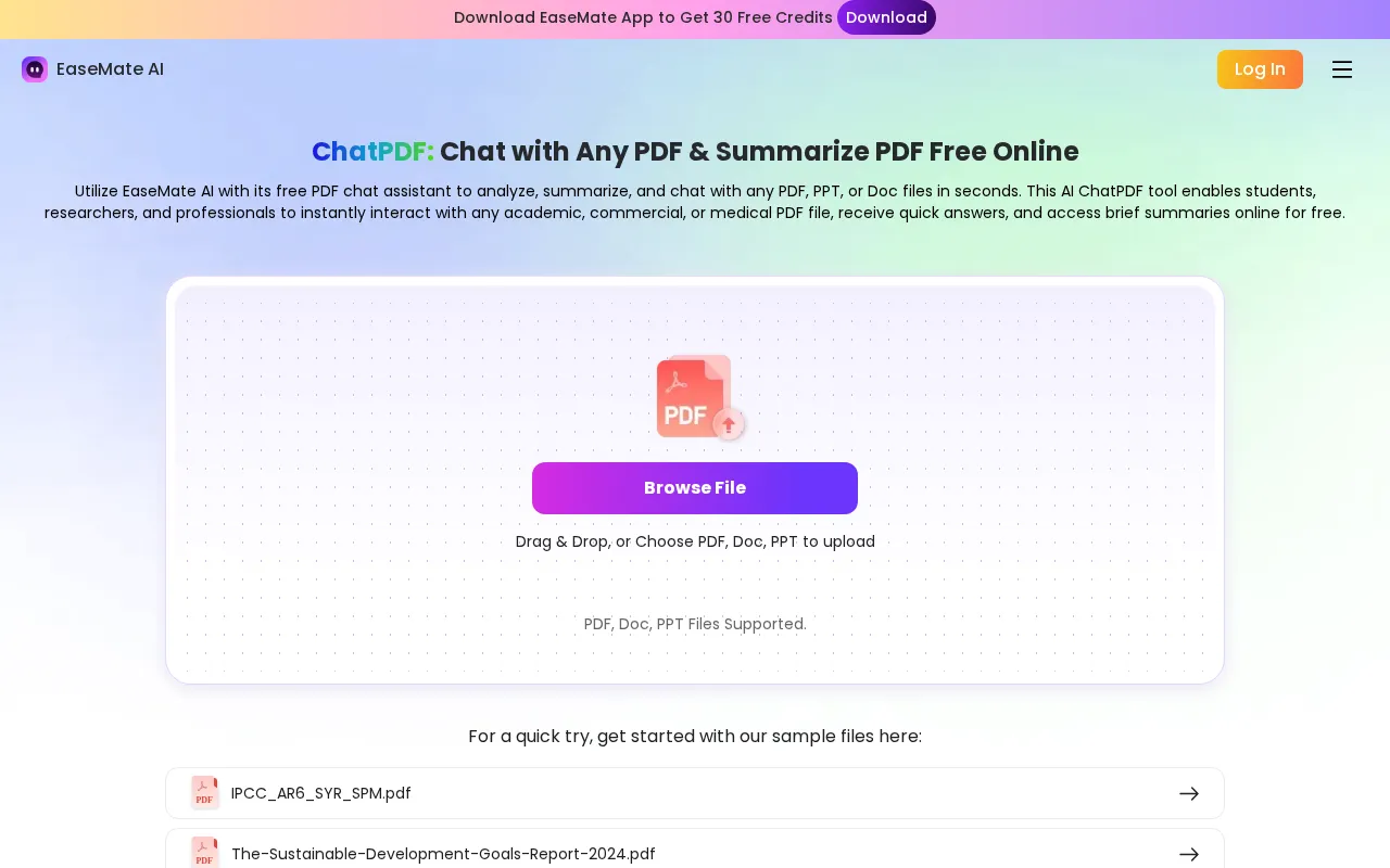EaseMate - Your AI Partner for Seamless Creativity and Productivity — preview screenshot