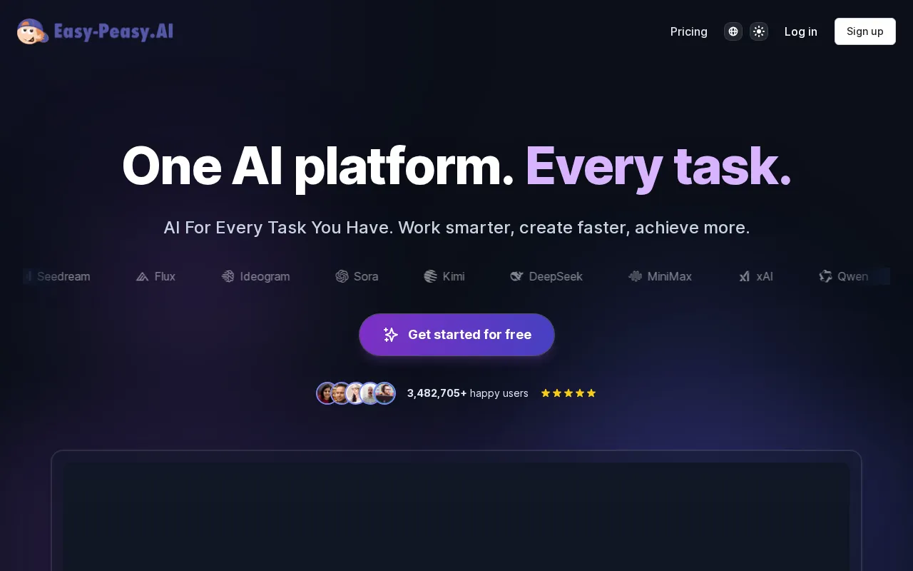 Easy-Peasy.AI — preview screenshot