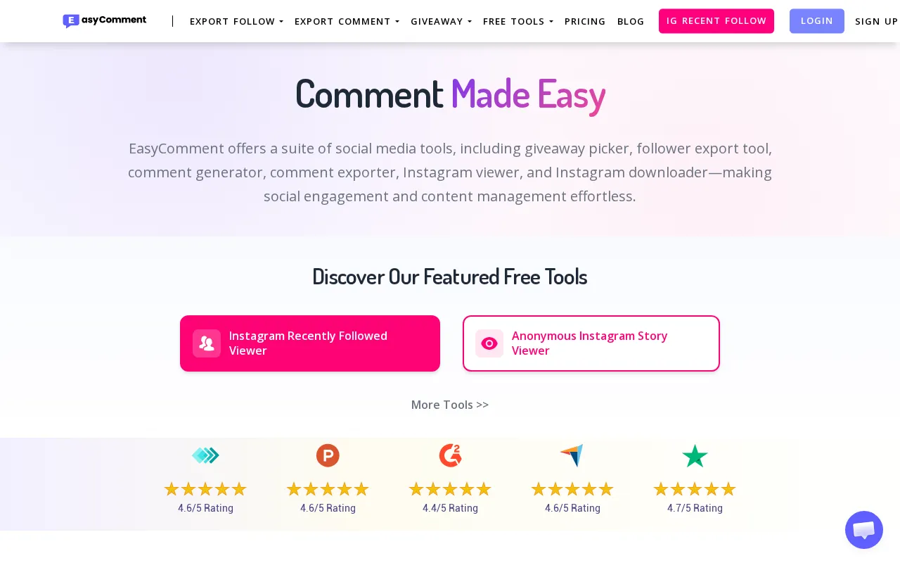 EasyComment — preview screenshot