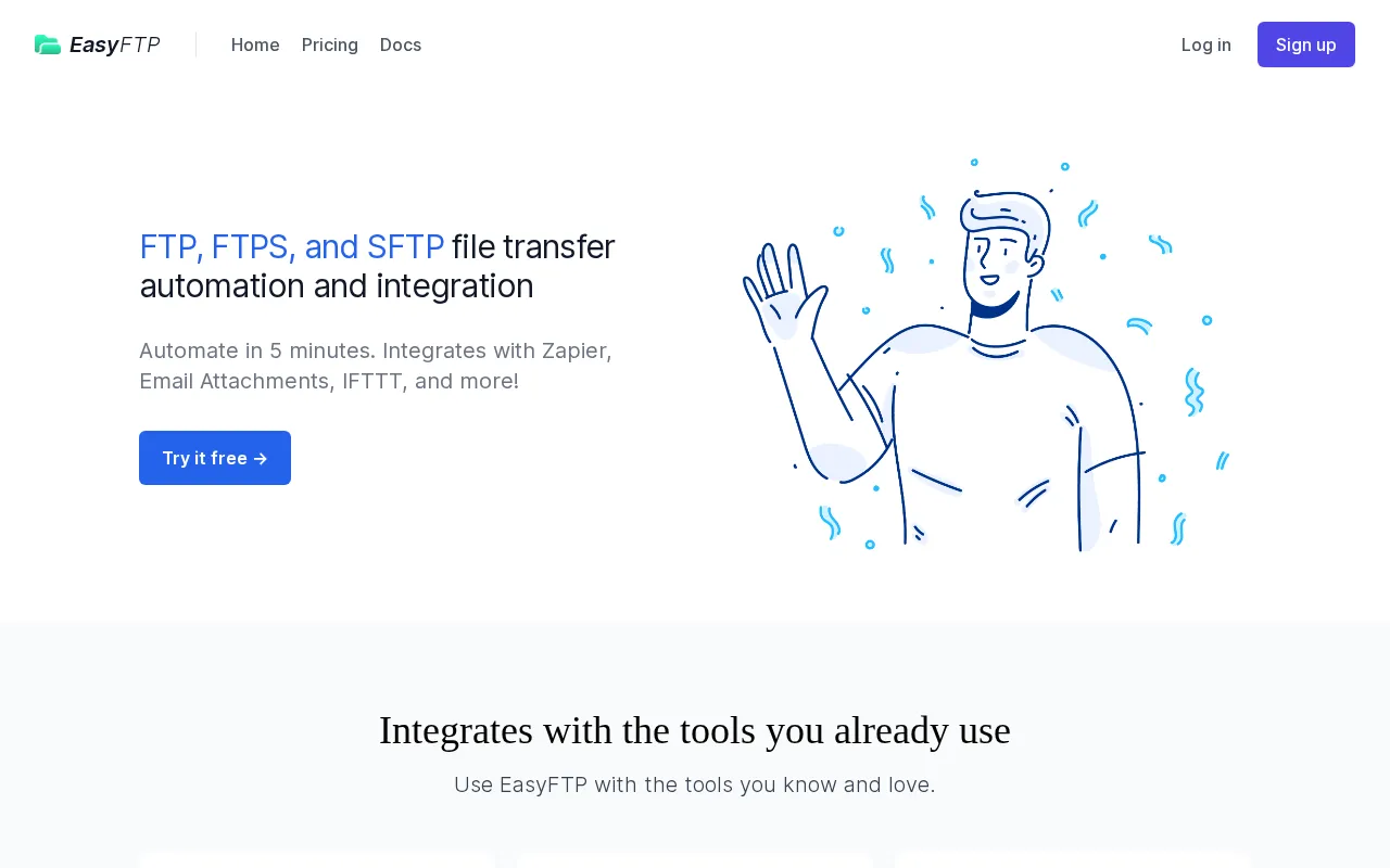Easyftp — preview screenshot