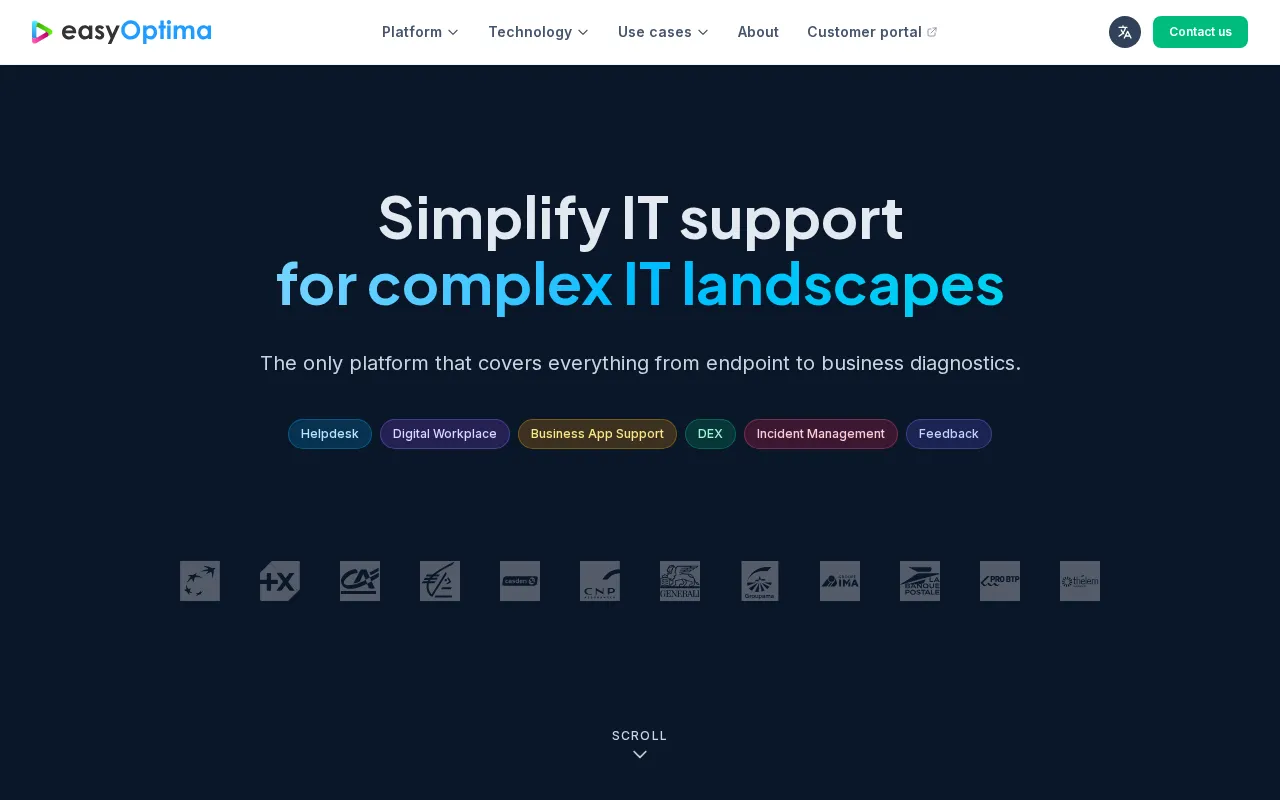 easyOptima — preview screenshot