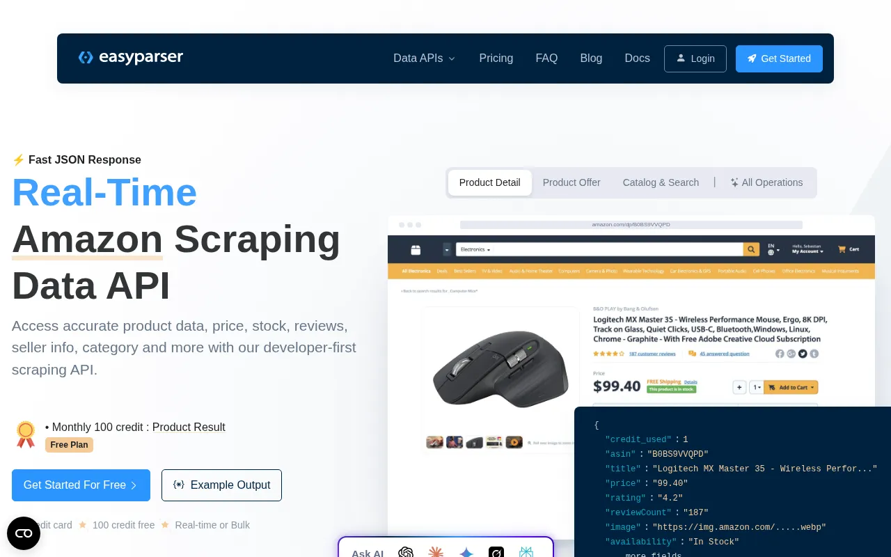 Easyparser — preview screenshot