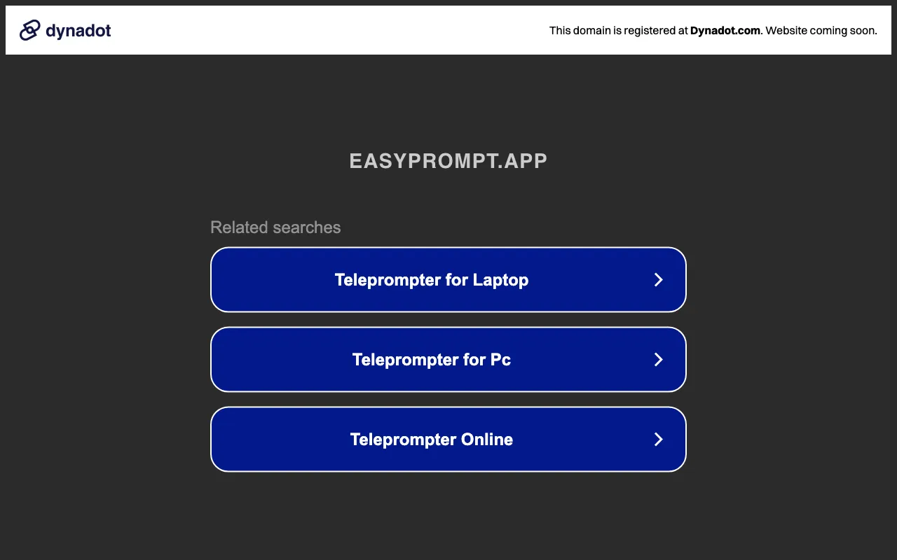EasyPrompt — preview screenshot