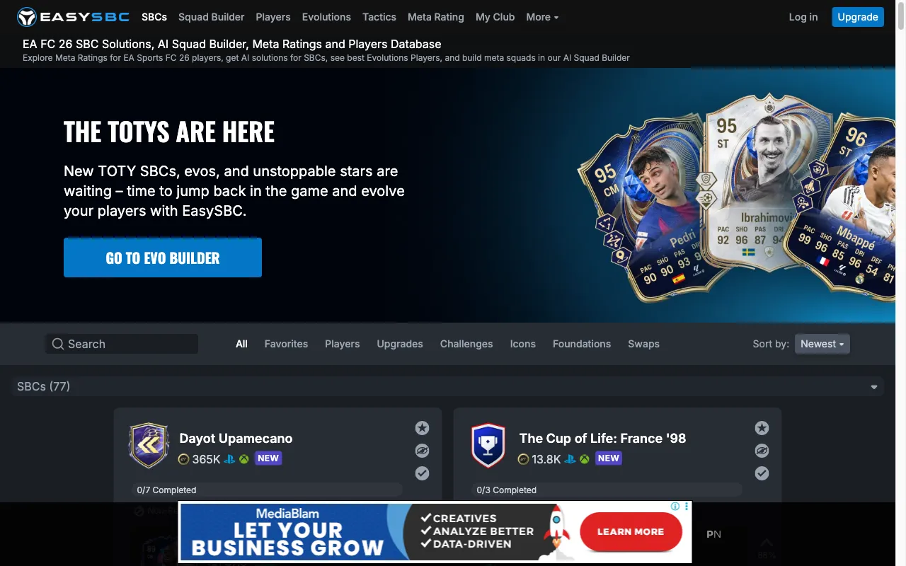 EasySBC — preview screenshot