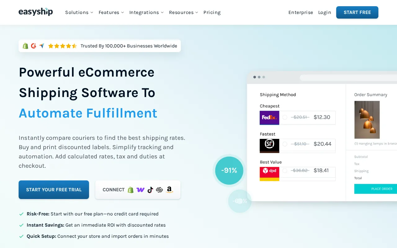 Easyship — preview screenshot