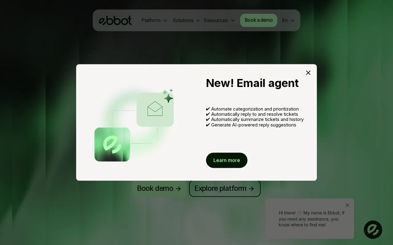Ebbot — preview screenshot