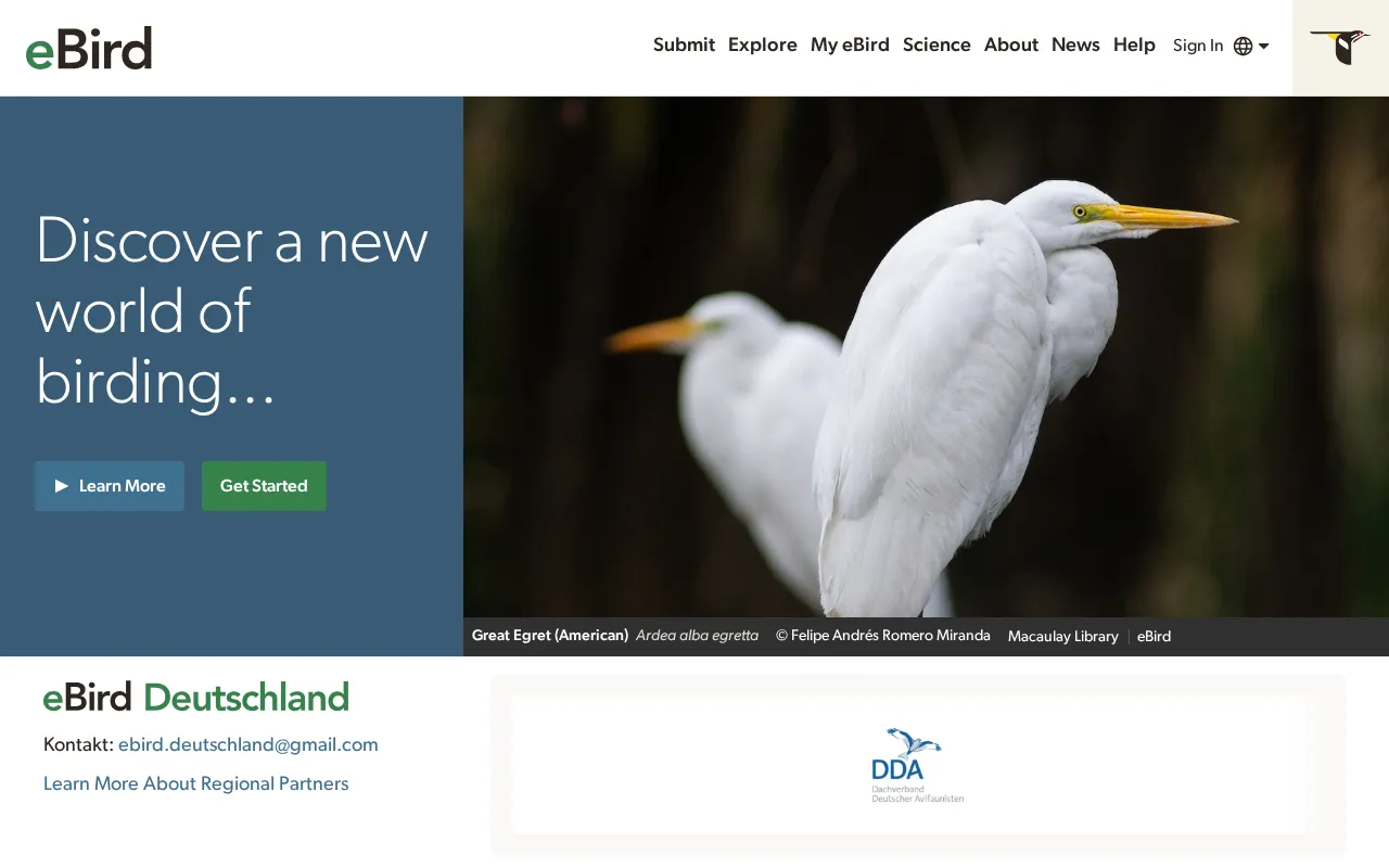 Ebird — preview screenshot