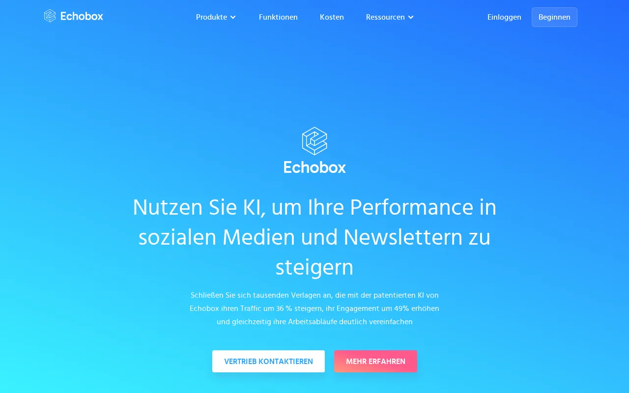 Echobox — preview screenshot