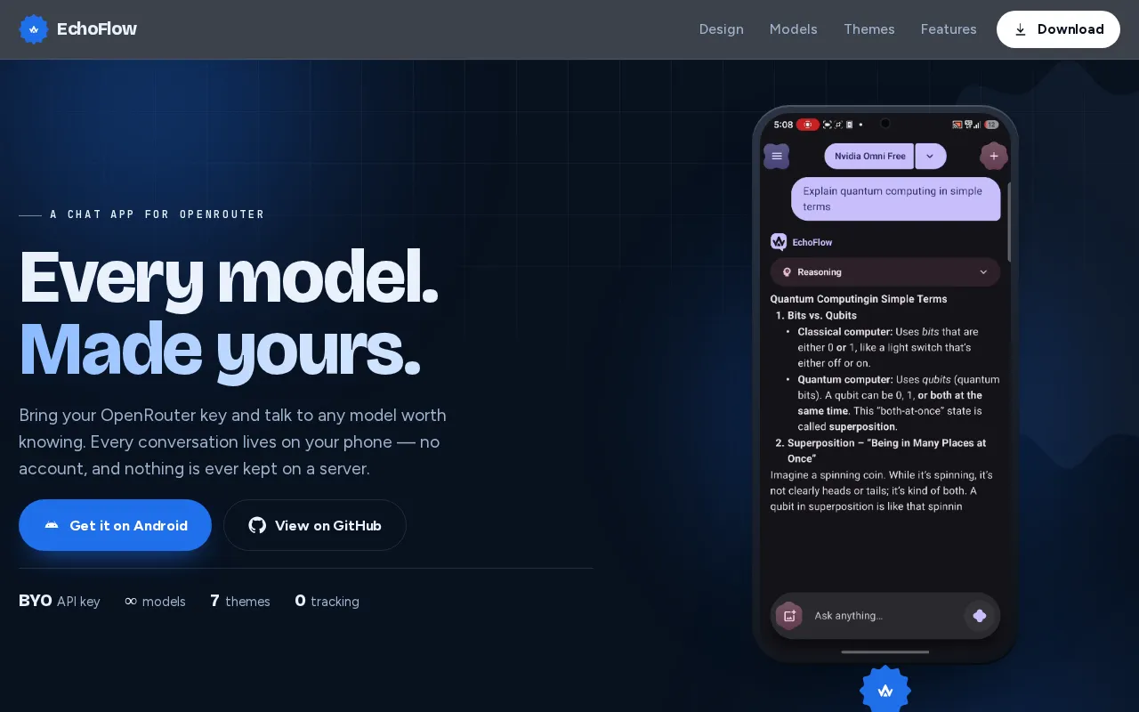EchoFlow — preview screenshot