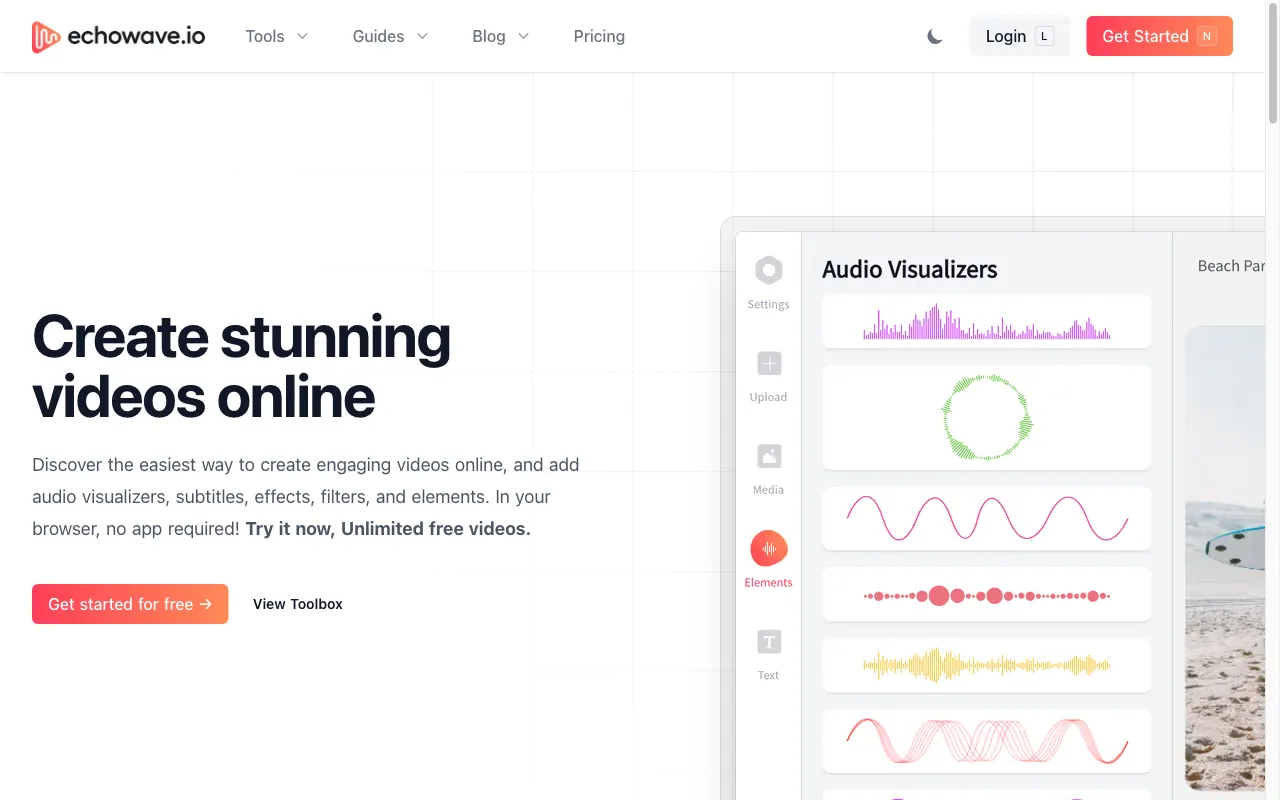 EchoWave — preview screenshot