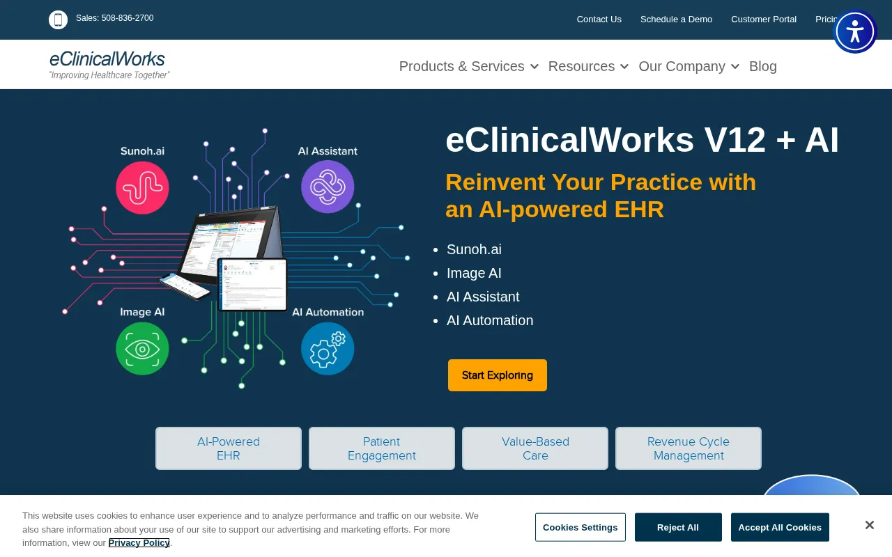 eClinicalWorks — preview screenshot