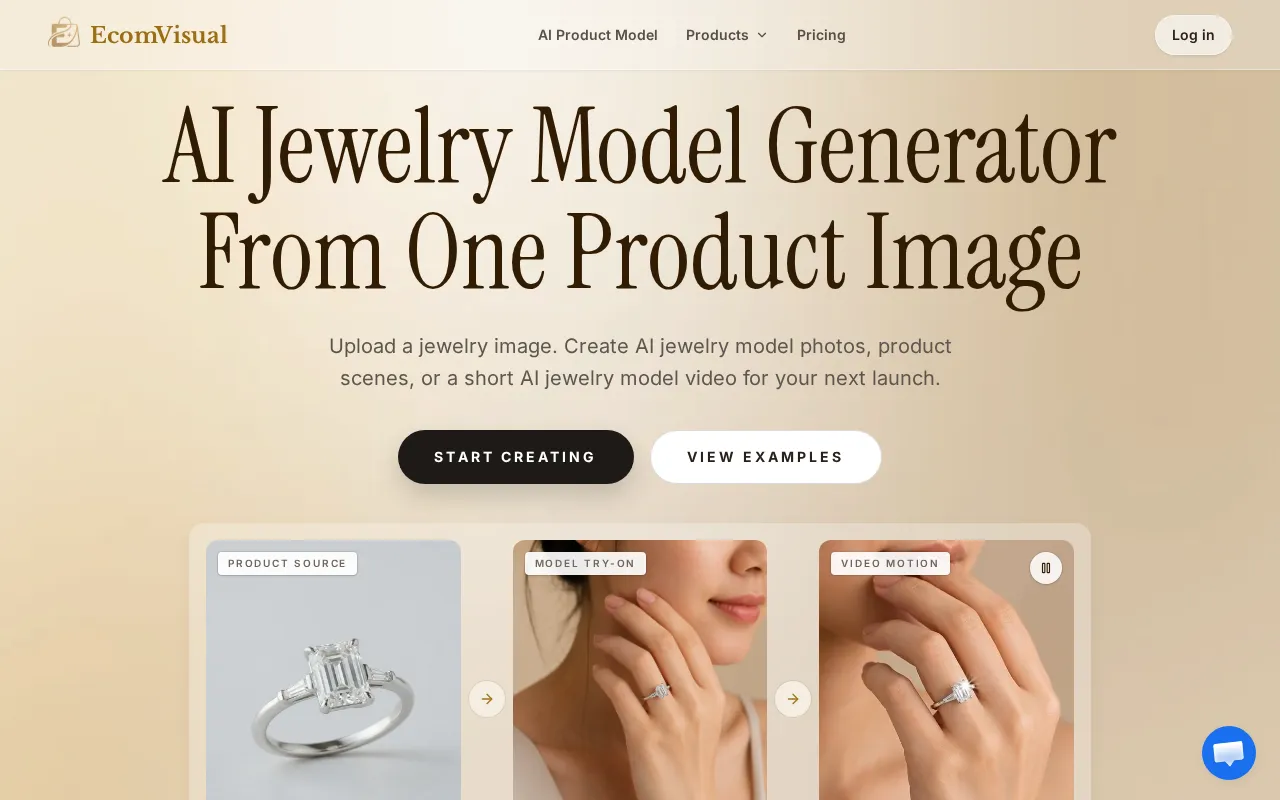 EcomVisual — preview screenshot