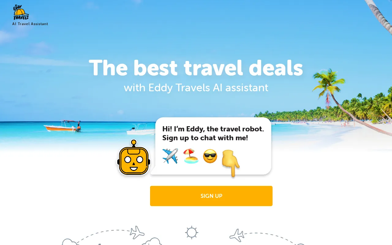 Eddy Travels for Messenger — preview screenshot