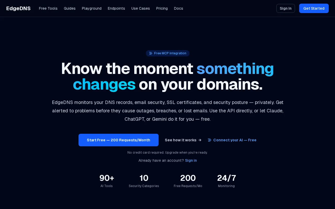 EdgeDNS — preview screenshot