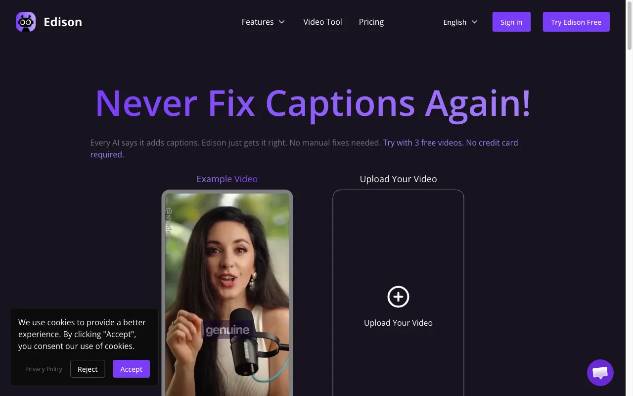 Edison — preview screenshot