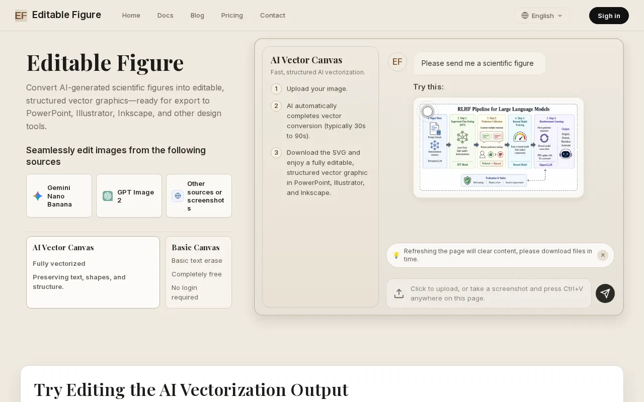 Editable Figure — preview screenshot