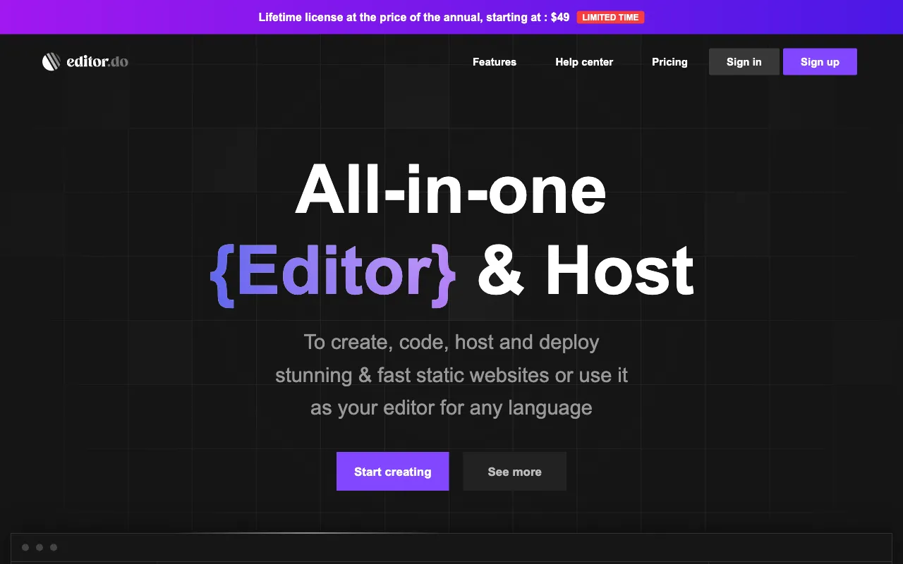 Editor.do — preview screenshot