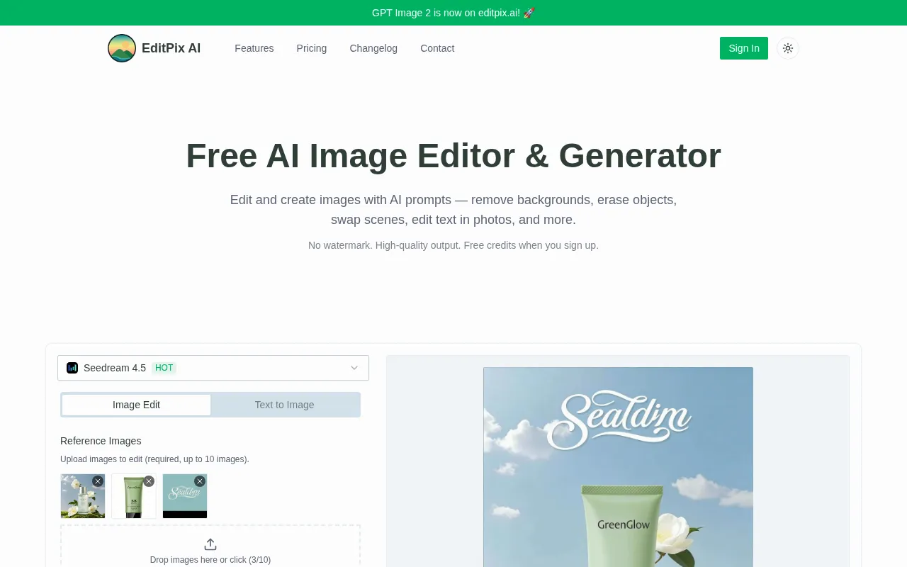 EditPix AI — preview screenshot