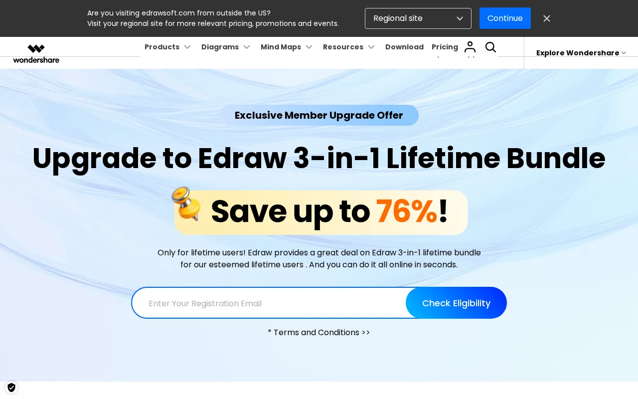 Edraw Software — pricing page