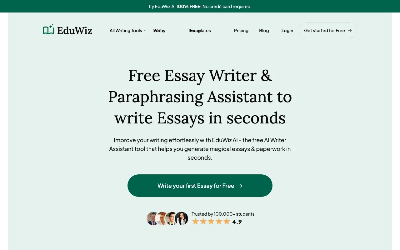 EduWiz.AI — preview screenshot