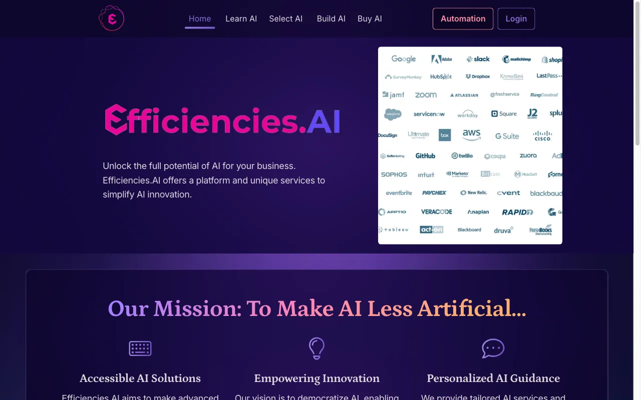 Efficiencies.AI — preview screenshot