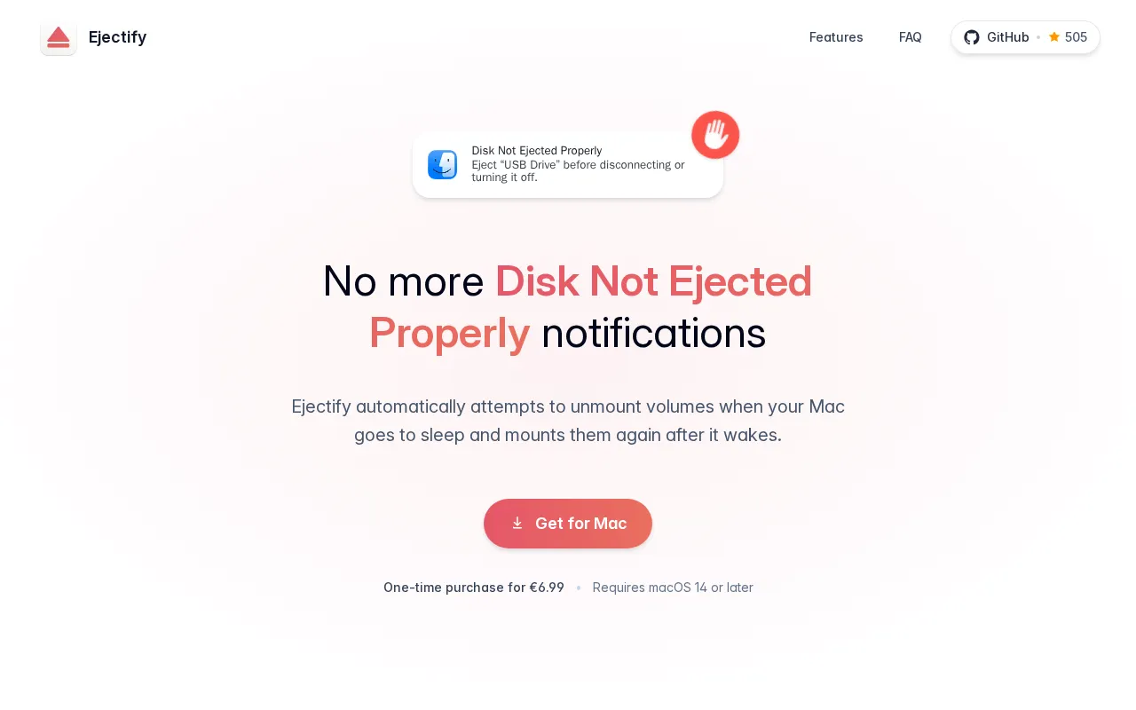 Ejectify — preview screenshot