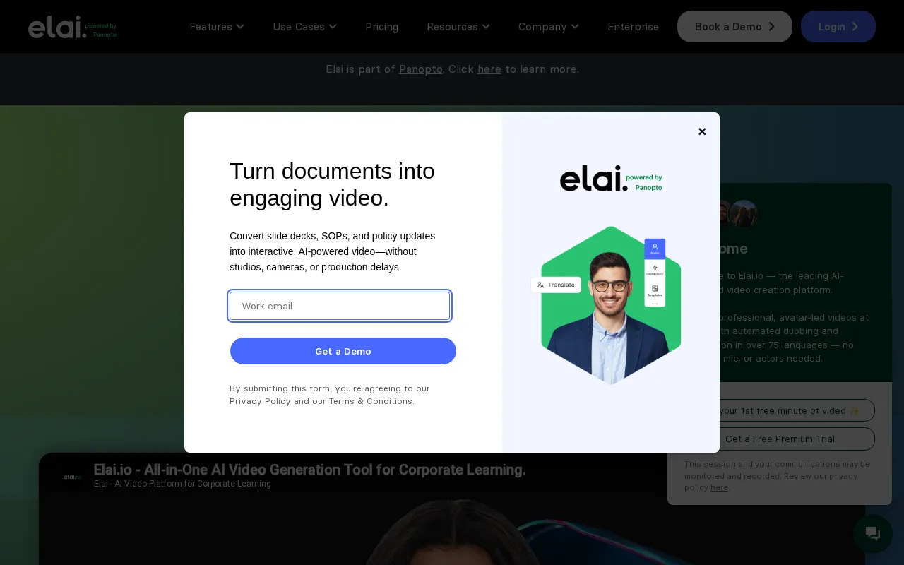 Elai.io — preview screenshot
