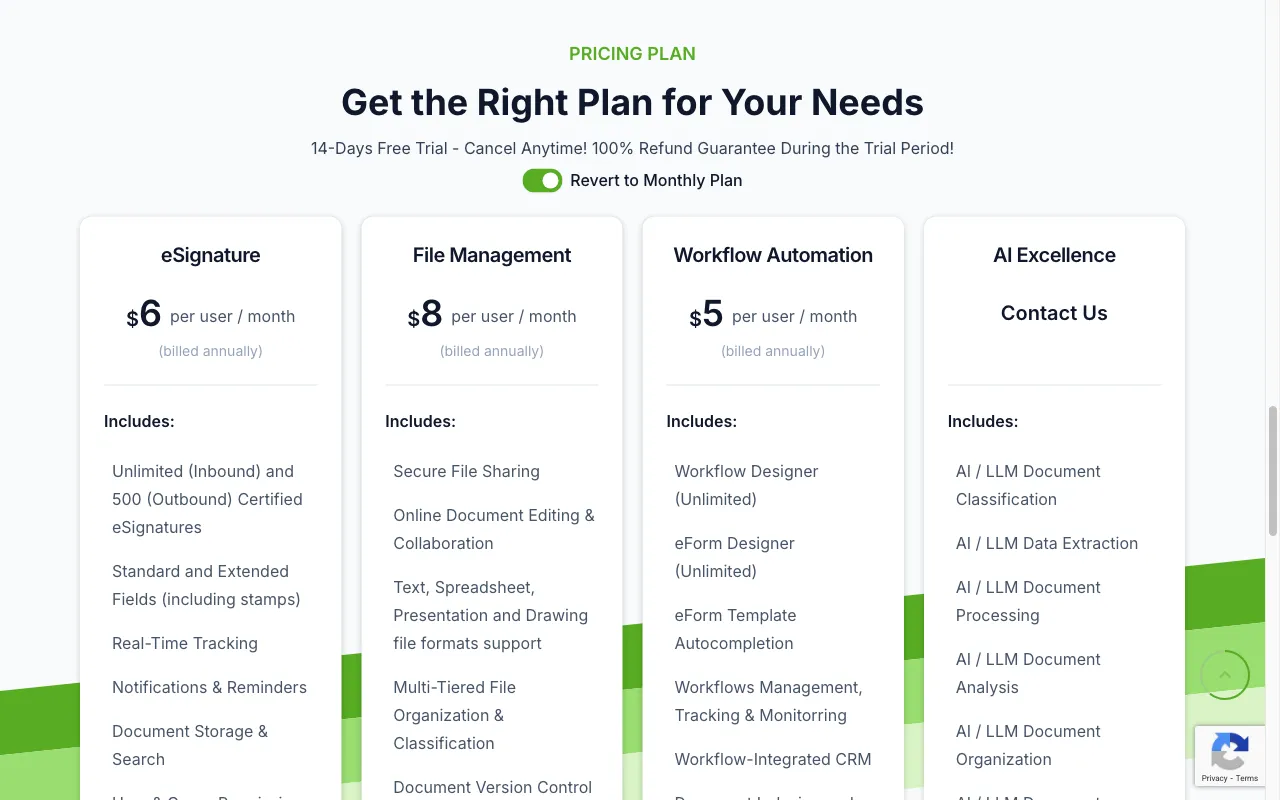 elDoc™ — pricing page
