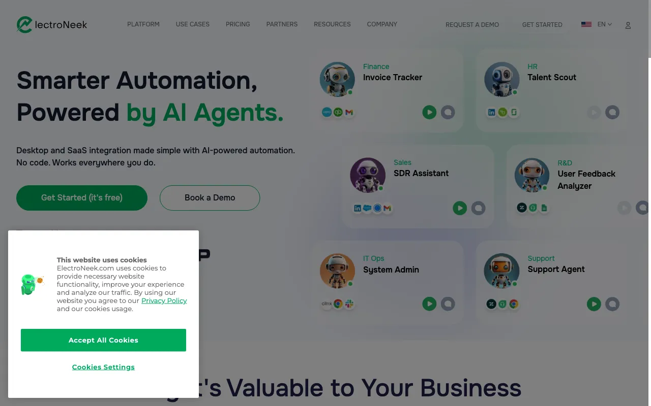 electroneek.com — preview screenshot