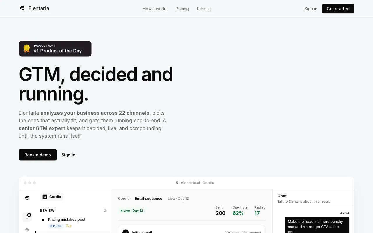 Elentaria — preview screenshot