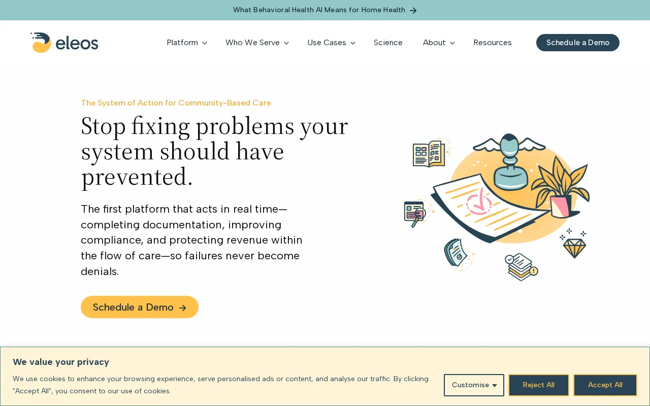 Eleos Health — preview screenshot