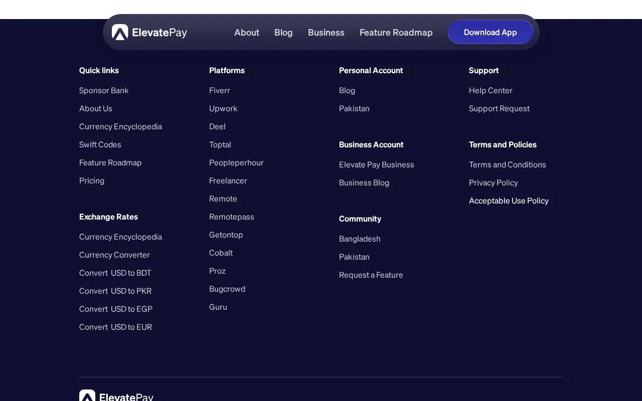 Elevate Pay — preview screenshot