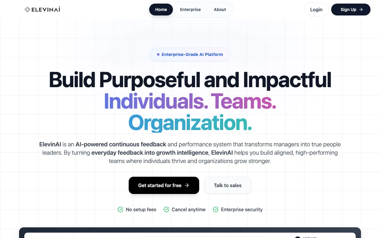 Elevin AI — preview screenshot