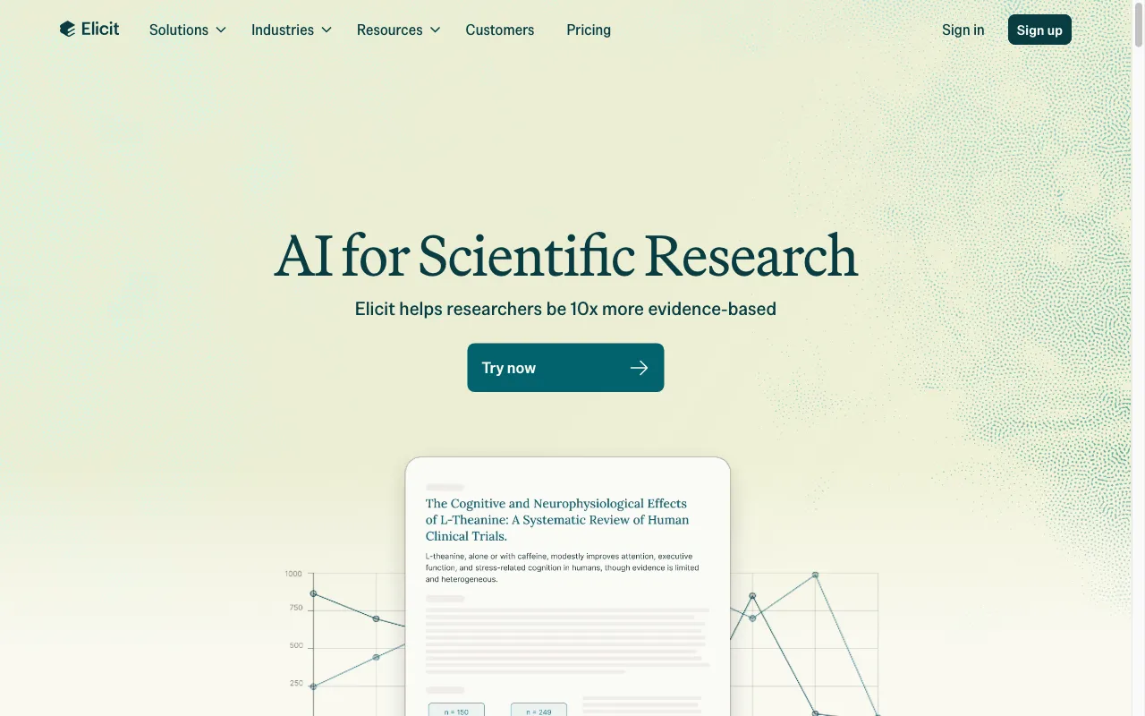 Elicit — preview screenshot