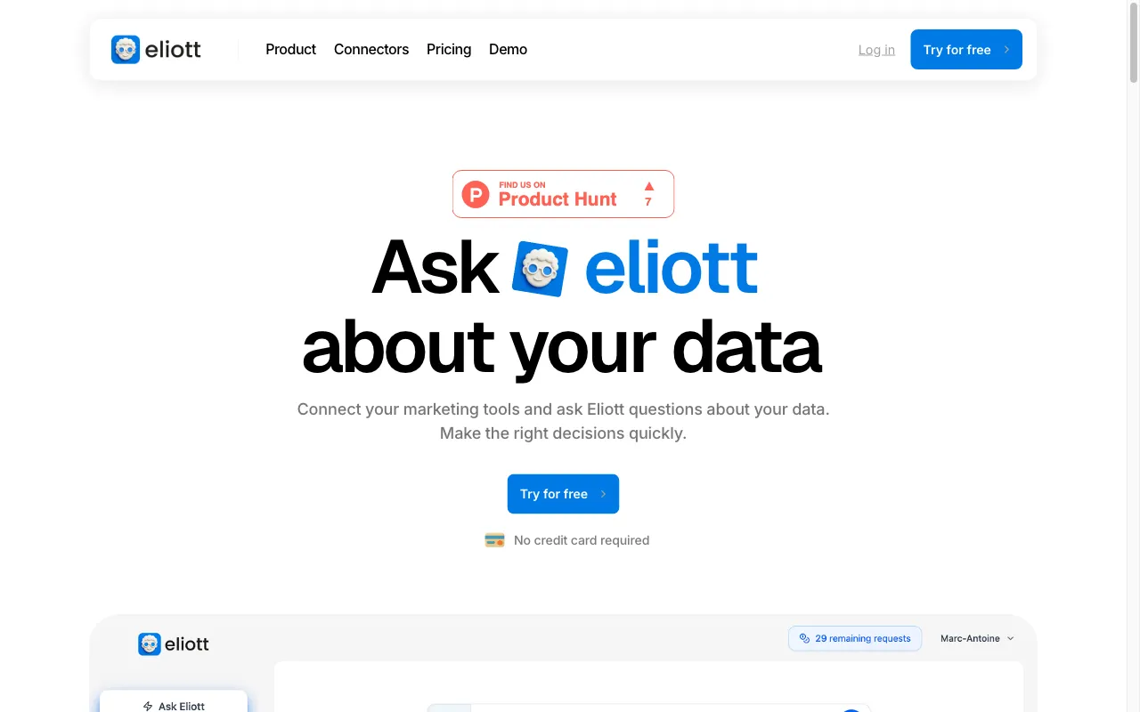 Eliott — preview screenshot