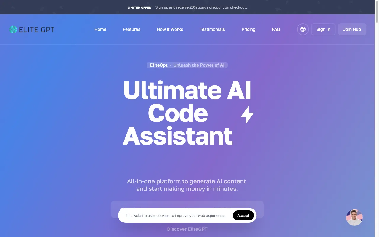 EliteGPT — preview screenshot