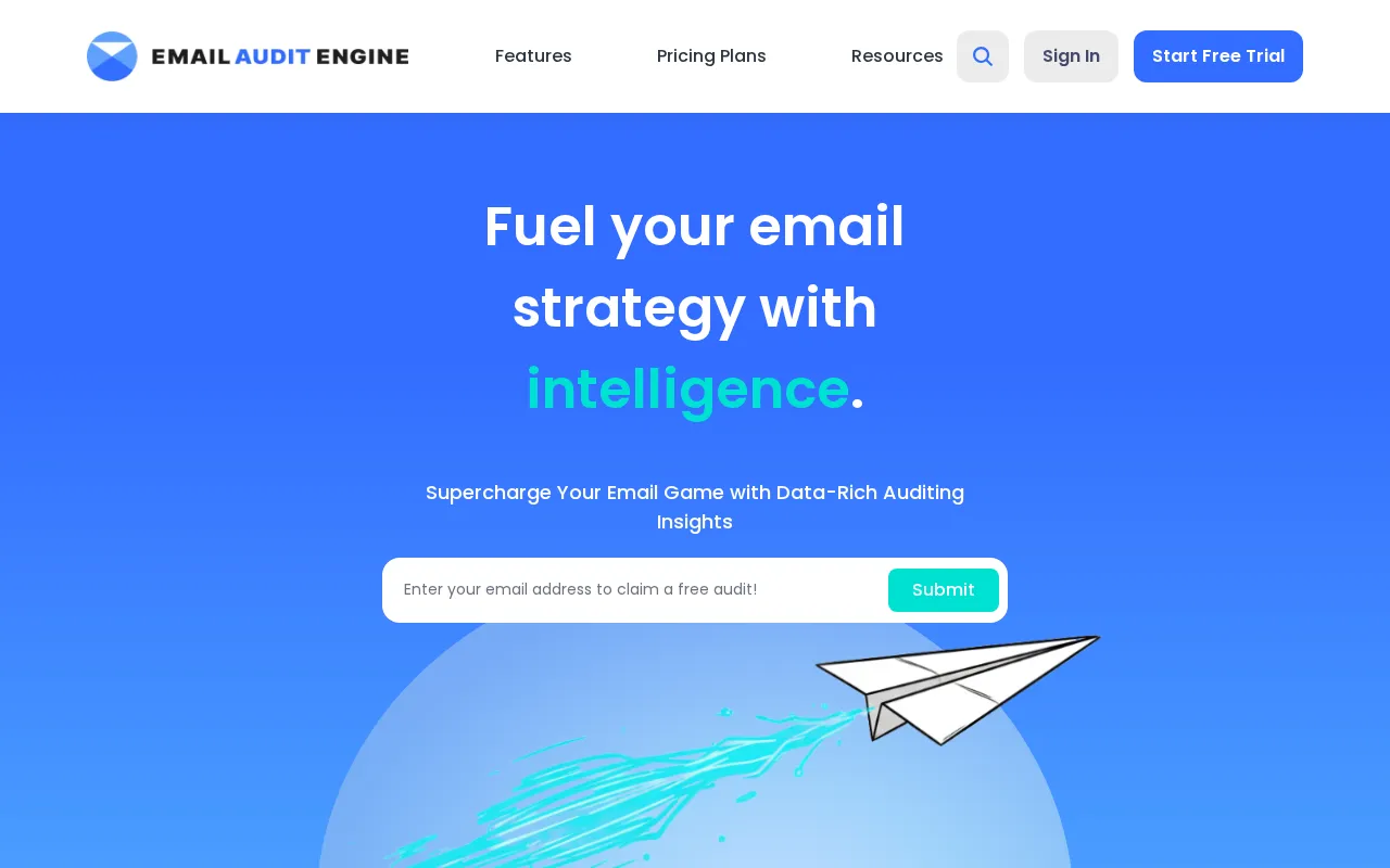 Email Audit Engine — preview screenshot