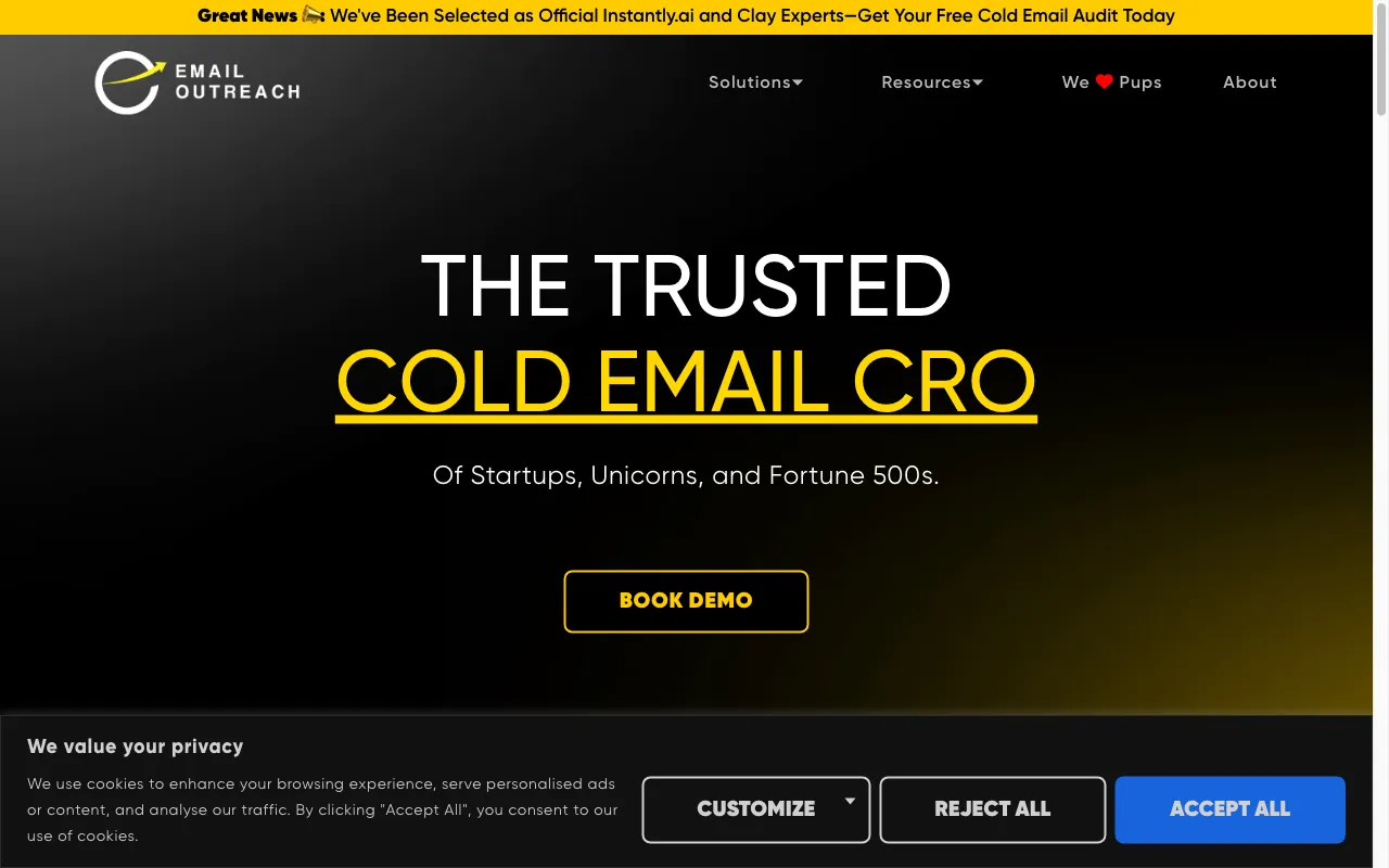 Email Outreach — preview screenshot