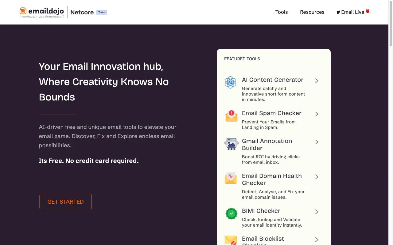 Emaildojo — preview screenshot