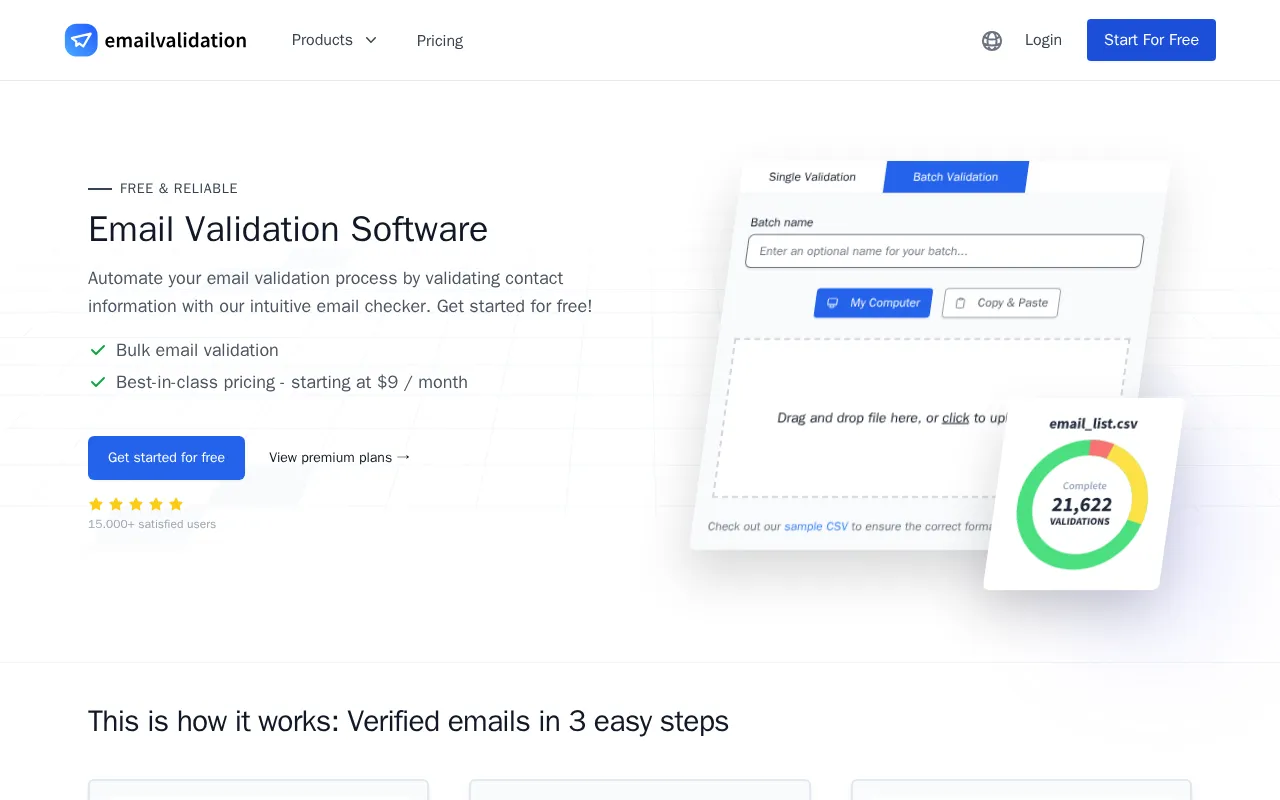 Emailvalidation — preview screenshot