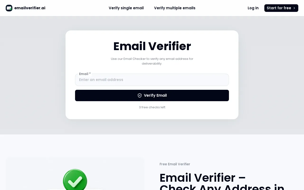 Emailverifier.ai — preview screenshot