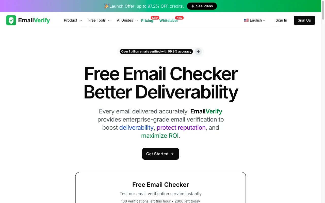 EmailVerify AI — preview screenshot