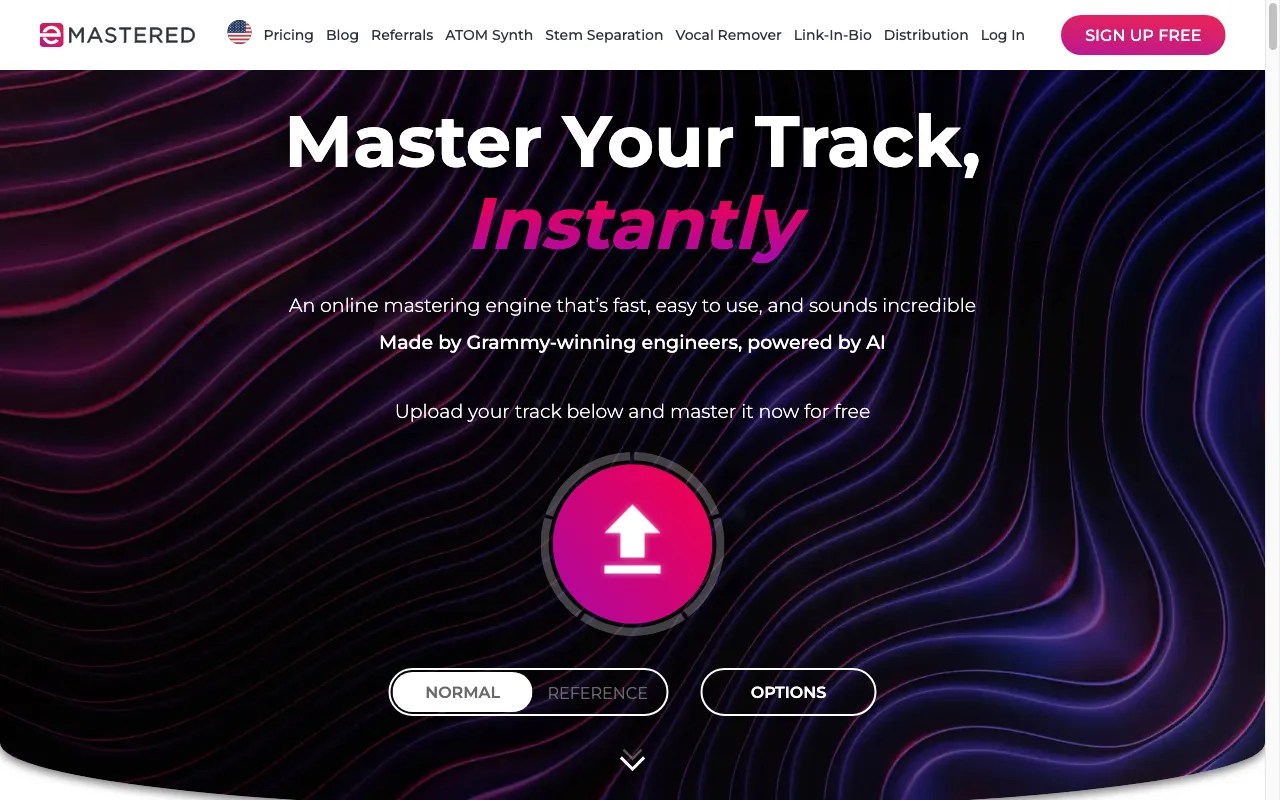 eMastered — preview screenshot