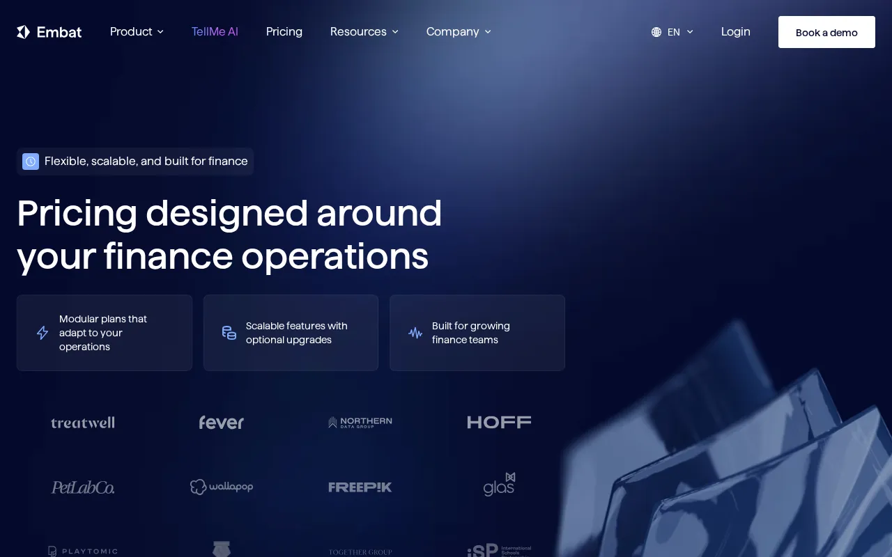 Embat — pricing page