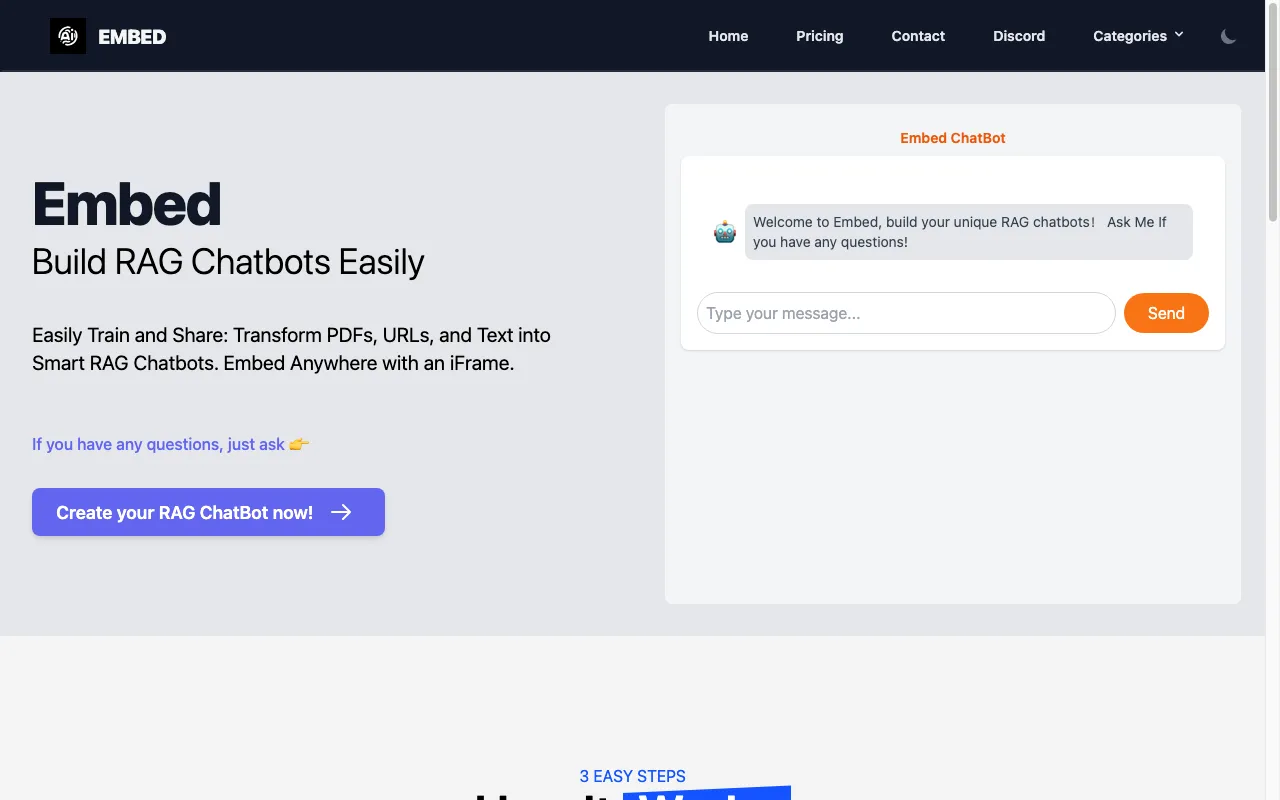 Embed — preview screenshot