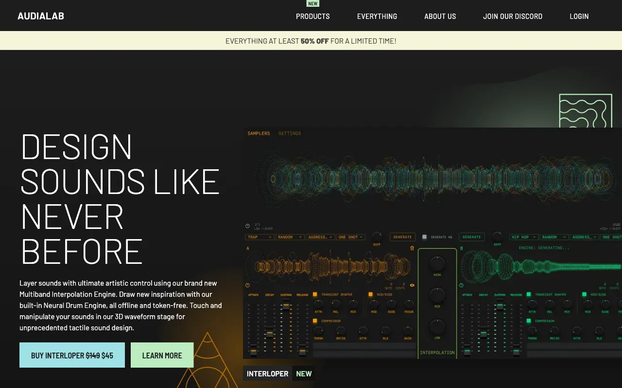 Audialab — preview screenshot