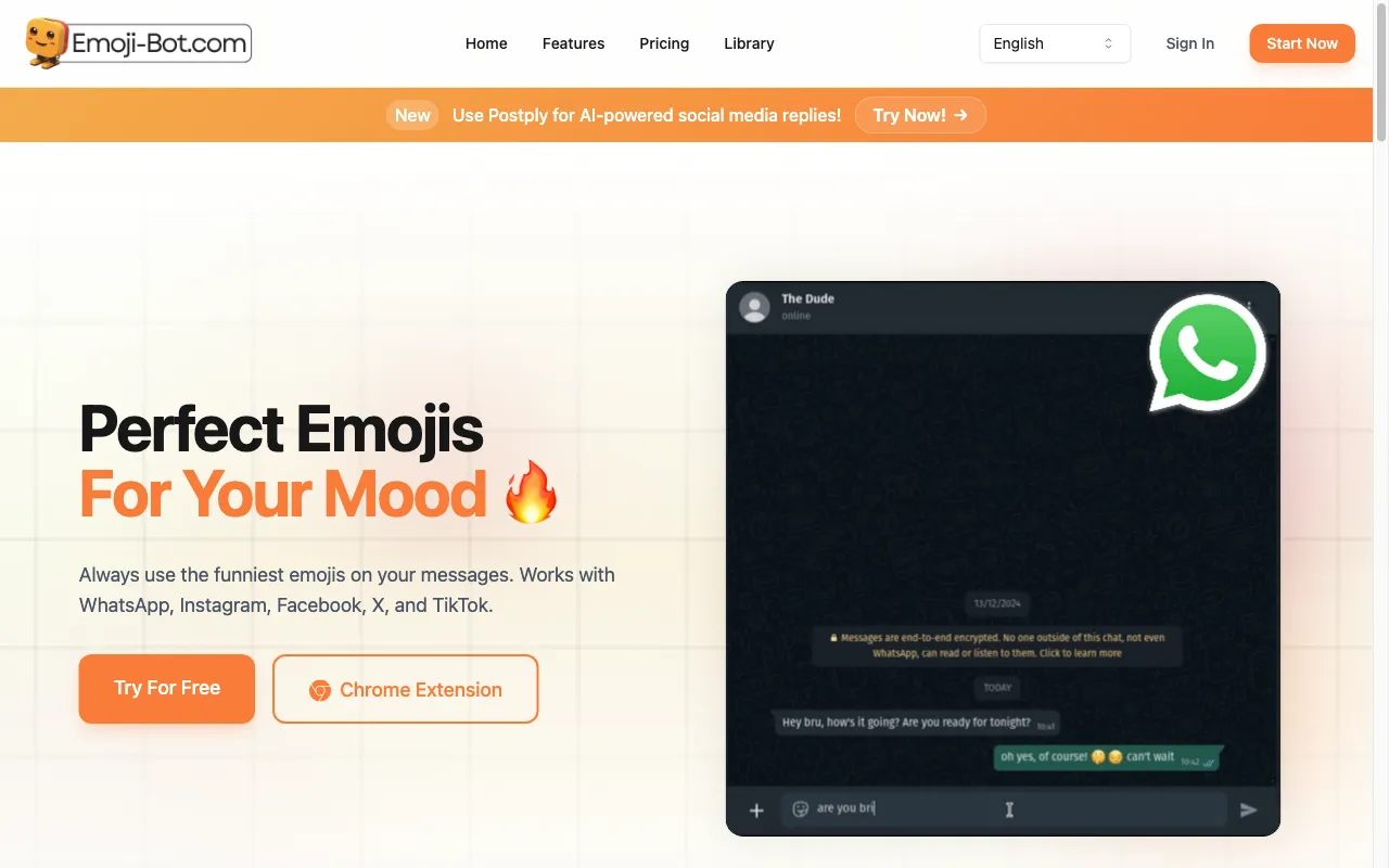 Emoji Bot — preview screenshot