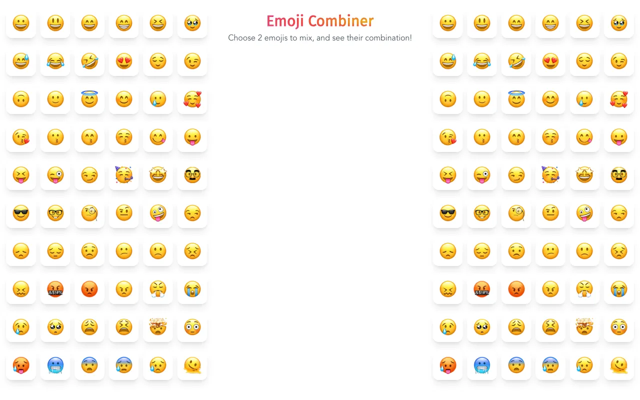 Emoji Combiner — preview screenshot